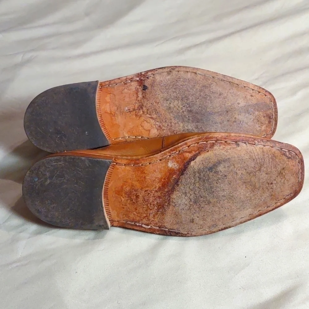 Stacy Adams Tan Lace Up Oxfords Size: 11